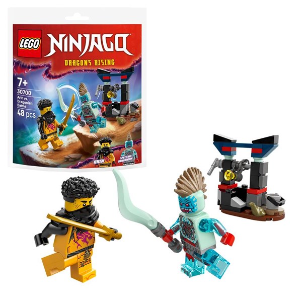 LEGO Ninjago Kamp mellem Arin og dragonianer