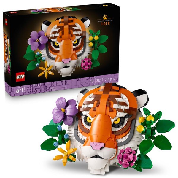 Lego Art - Faunasamlingen - Tiger