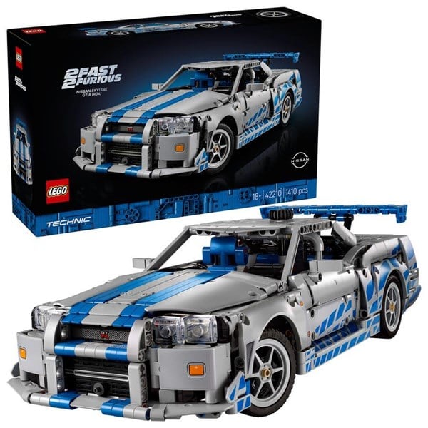 Lego Technic - 2 Fast 2 Furious Nissan Skyline Gt - r - R34