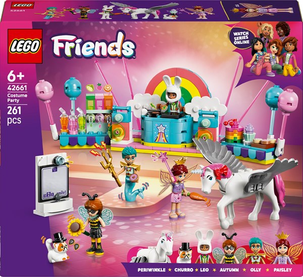 LEGO Friends Udklædningsfest med enhjørning og fe