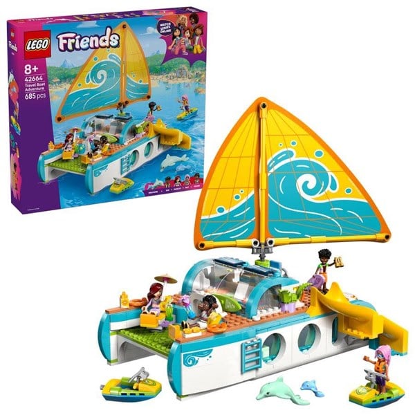 LEGO Friends Eventyrfyldt bådrejse