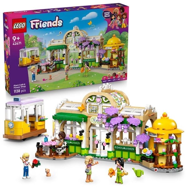 LEGO Friends Plantecafé og blomsterbutik
