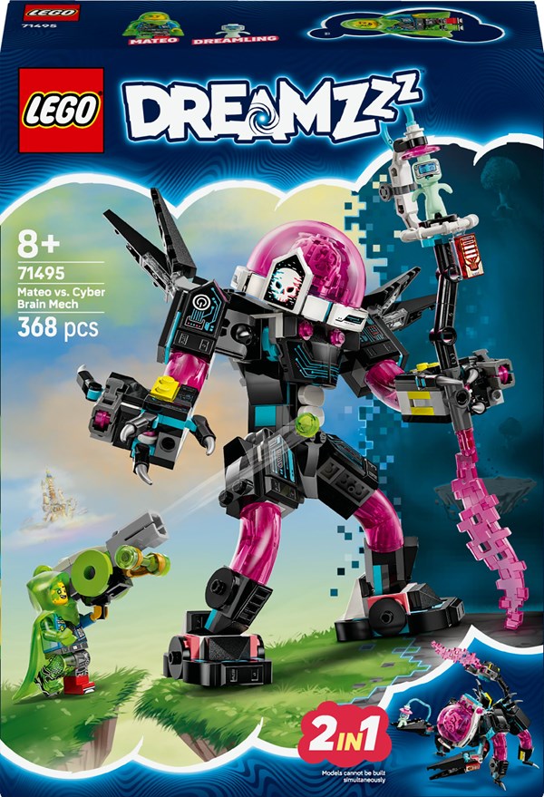 Lego Dreamzzz - Mateo Mod Cyberhjerne - mech
