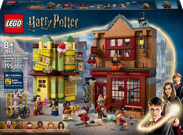 LEGO Harry Potter Kvalitetsudstyr til Quidditch™ og Iscafé
