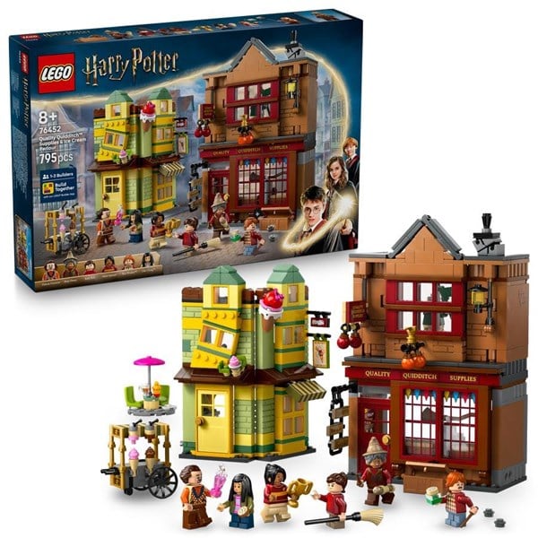 LEGO Harry Potter Kvalitetsudstyr til Quidditch™ og Iscafé