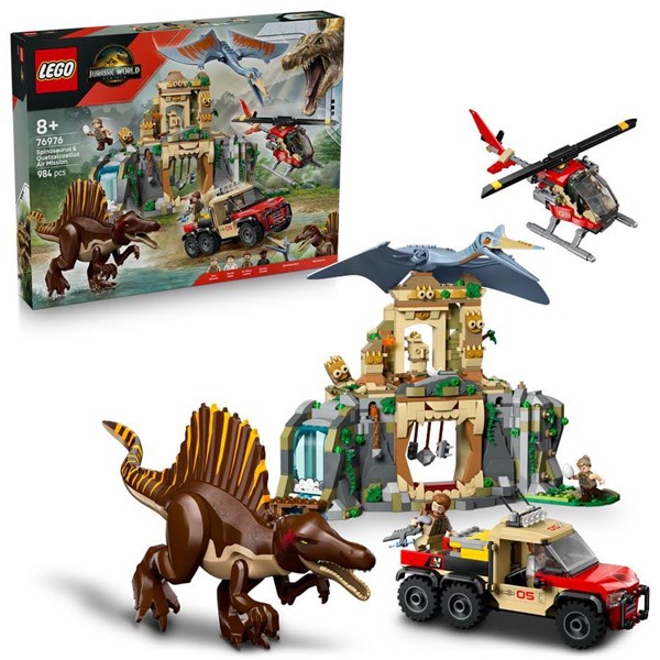 Lego Jurassic World - Spinosaurus & Quetzalcoatlus