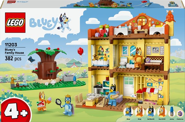 LEGO Bluey Blueys families hus