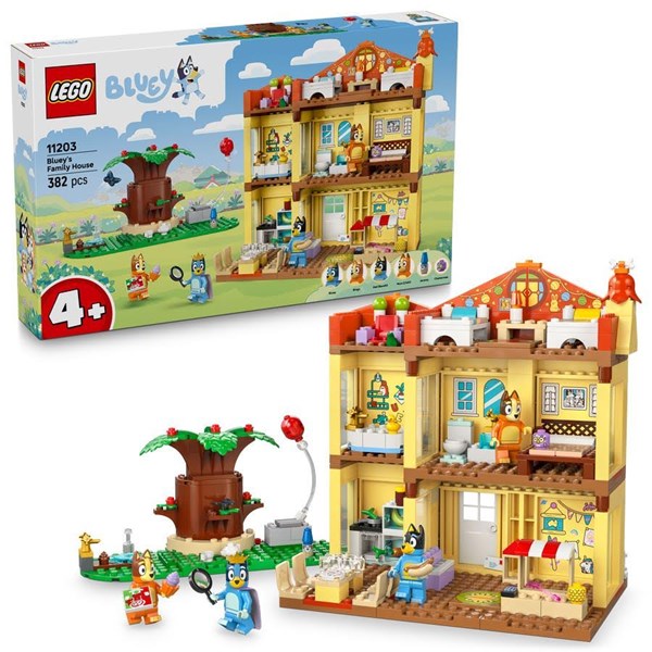 LEGO Bluey Blueys families hus