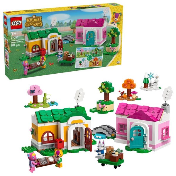 LEGO Animal Crossing Kreative huse: Sjove årstider