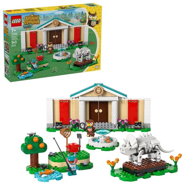 LEGO Animal Crossing Blathers' museumssamling