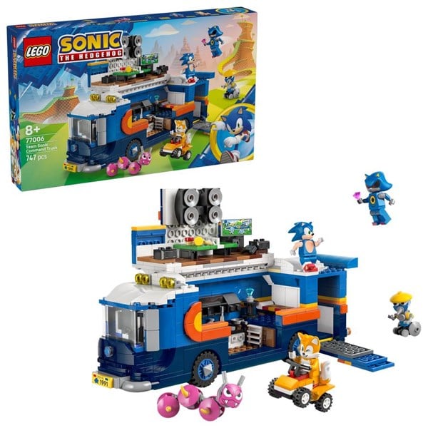 Lego Sonic - Team Sonics Kommandovogn