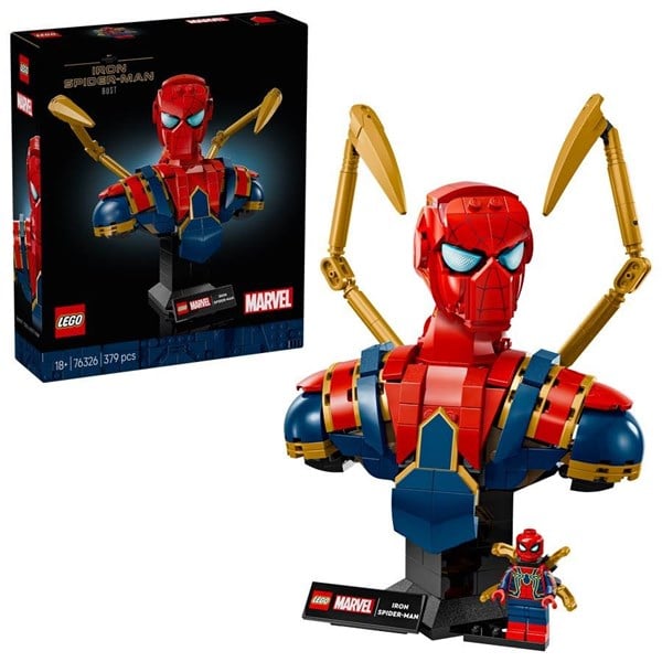 Lego Marvel - Iron Spider - man - buste