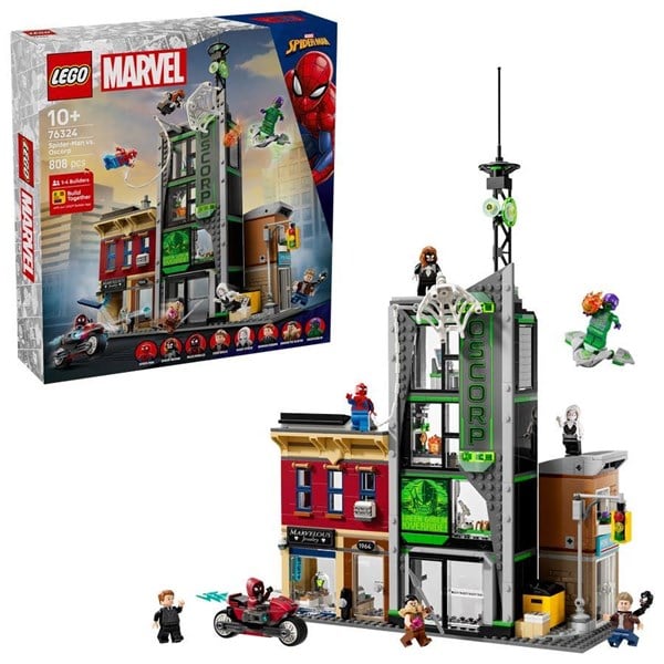 Lego Super Heroes - Spider - man Mod Oscorp