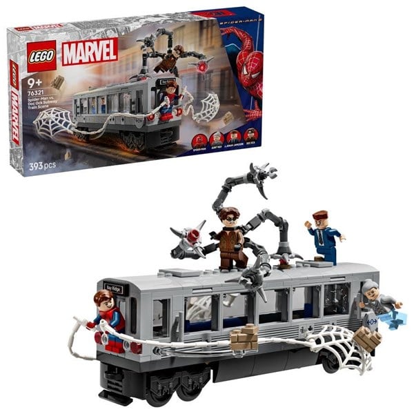 Lego Marvel - Spider - man Mod Doc Ock - Metrotog - scene