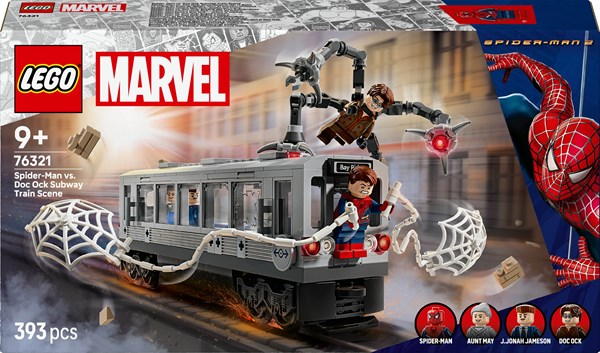 Lego Marvel - Spider - man Mod Doc Ock - Metrotog - scene