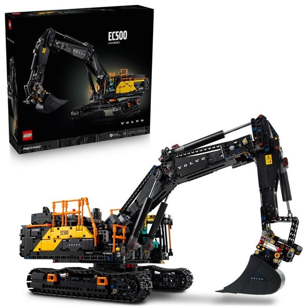 Lego Technic - Volvo Ec500 Hybrid - gravemaskine