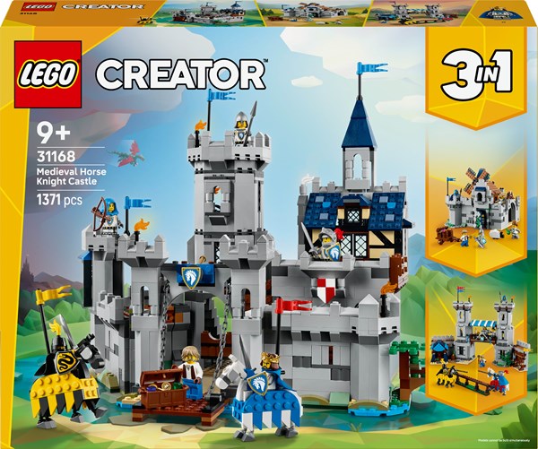 Lego Creator 3 In 1 - Hesteriddernes Middelalderborg