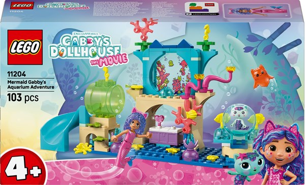LEGO Gabby'S Dollhouse Havfrue-Gabbys Akvarie-Eventyr