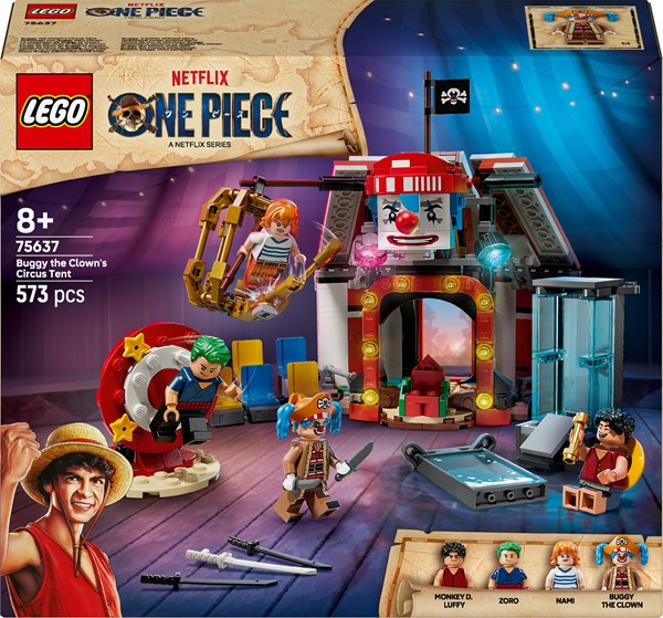 Lego One Piece - Klovnen Buggys Cirkustelt