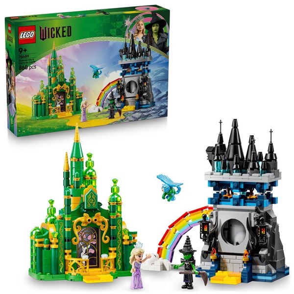 LEGO Wicked Emerald City og Kiamo Ko-slottet