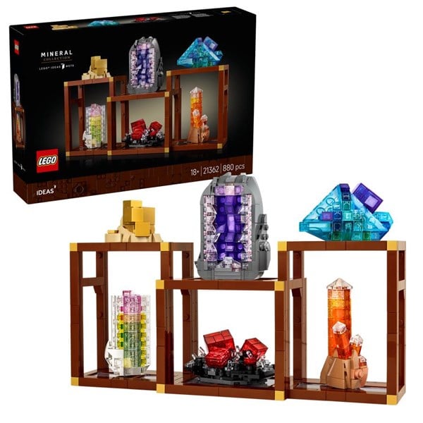 LEGO Ideas Mineralsamling