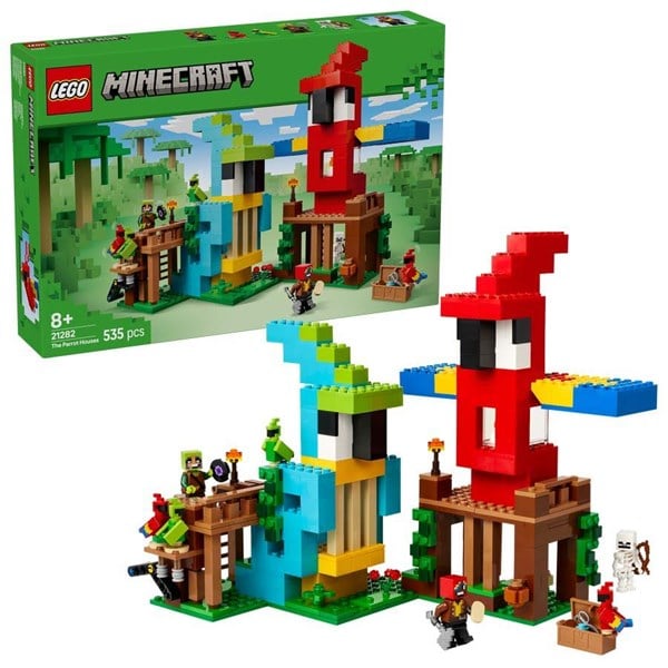 Lego Minecraft - Papegøjehusene