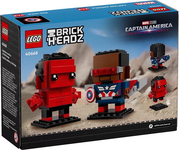 Captain America & Red Hulk