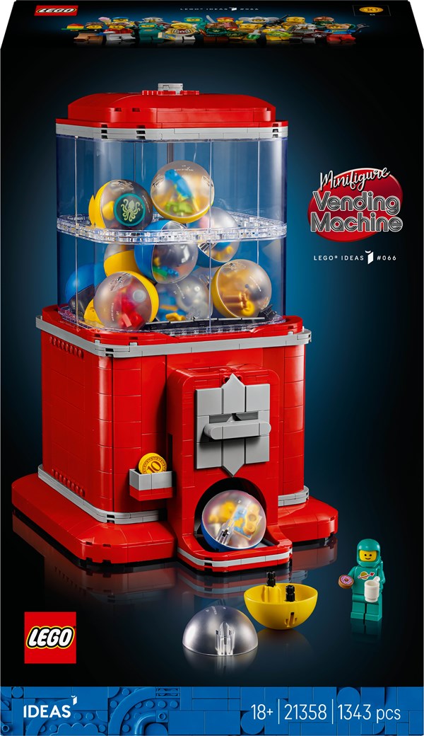 Minifigur-automat