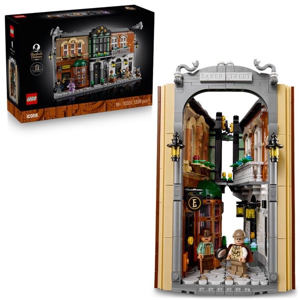 Lego Icons - Sherlock Holmes - Bogniche