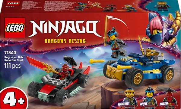 Rogue vs. Drix Race Car Duel
