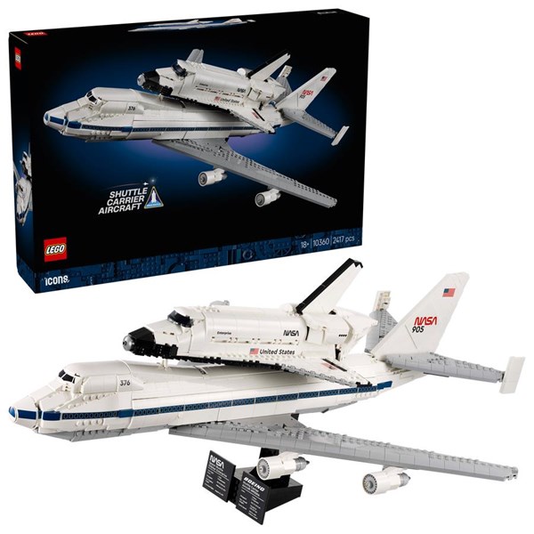 Lego Icons - Fly Med Rumfærge