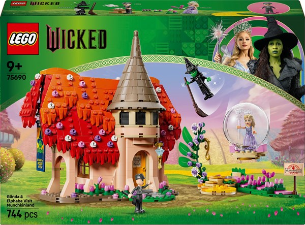 Glinda og Elphaba besøger Munchkinland