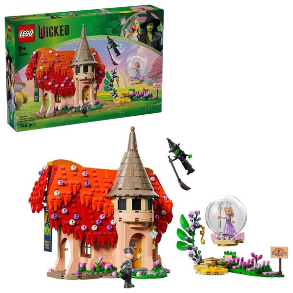 Glinda og Elphaba besøger Munchkinland