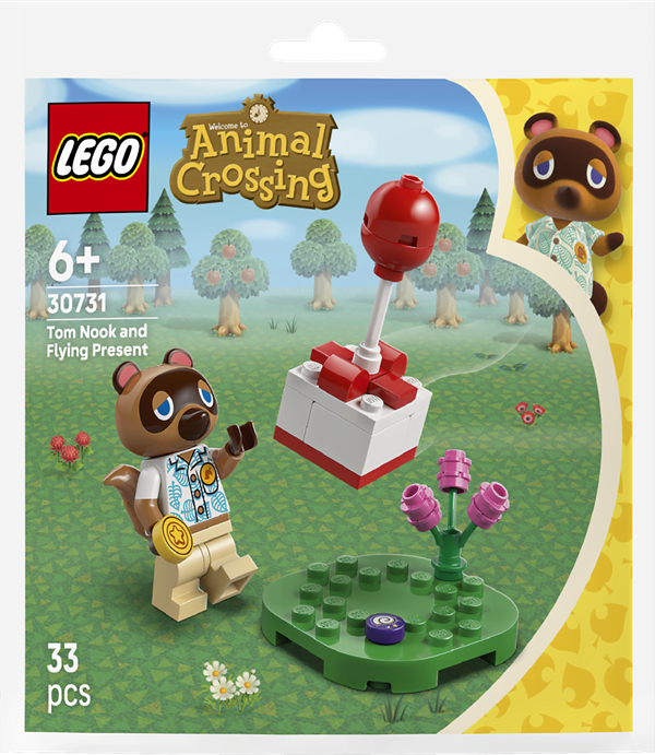 Tom Nook og svævende gave