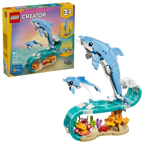 LEGO Creator Havdyr: Smukke delfiner