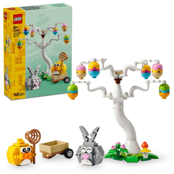 Easter Bunny and Chick Egg Hunt