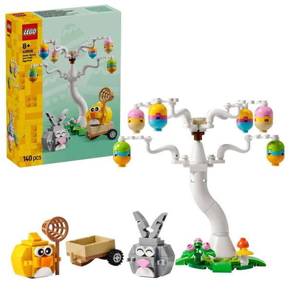 Easter Bunny and Chick Egg Hunt