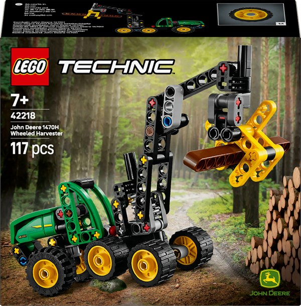 LEGO Technic John Deere 1470H-skovningsmaskine