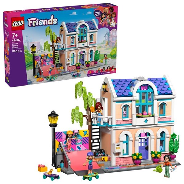 LEGO Friends Lianns families hus