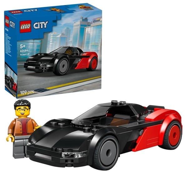 LEGO City Elektrisk superbil