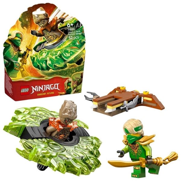 LEGO Ninjago Lloyd mod jordmonster-spinner