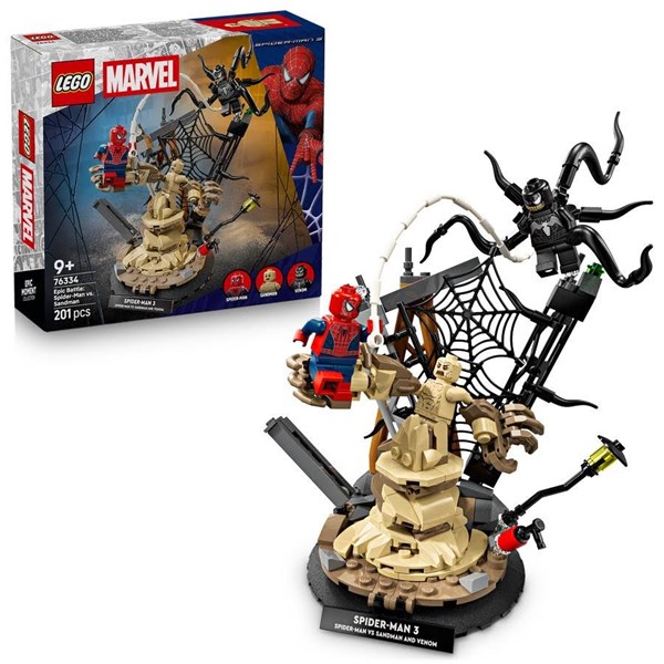 LEGO Super Heroes Marvel Episk kamp: Spider-Man mod Sandman