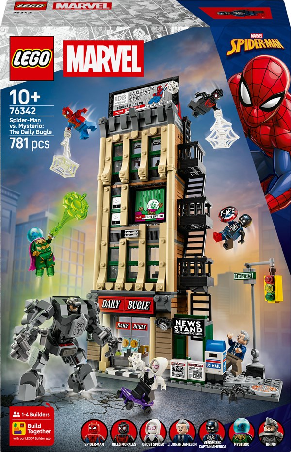 LEGO Super Heroes Marvel Spider-Man mod Mysterio: Daily Bugle