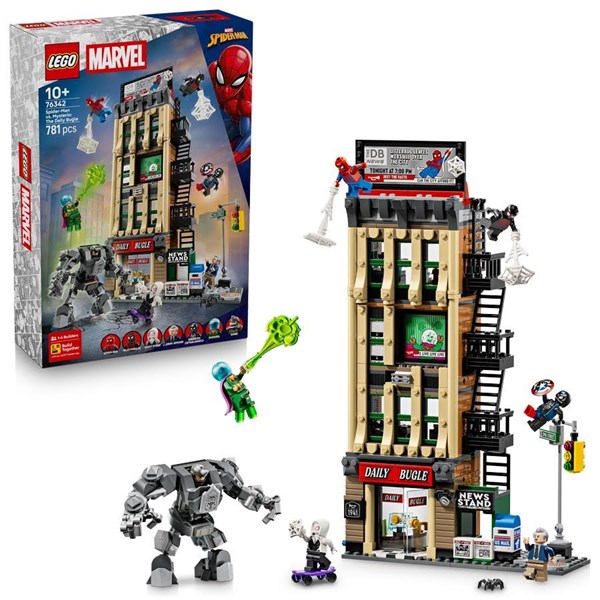 LEGO Super Heroes Marvel Spider-Man mod Mysterio: Daily Bugle