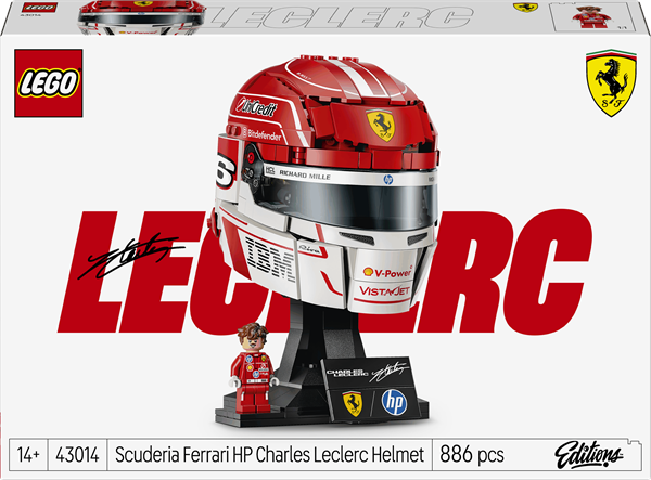 Scuderia Ferrari HP Charles Leclerc-hjelm