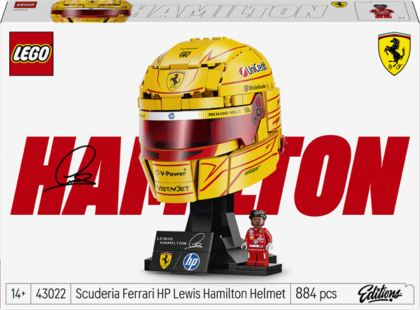 Scuderia Ferrari HP Lewis Hamilton-hjelm