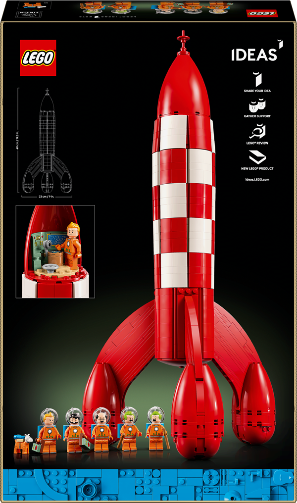 Måneraketten fra Tintin®