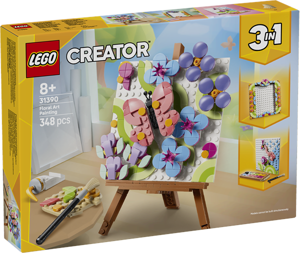 Blomsterpynt: Kunstmaleri