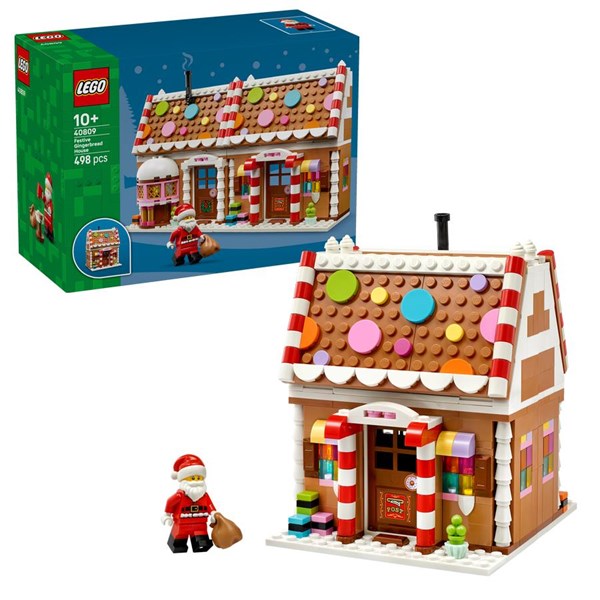 Festive Gingerbread House