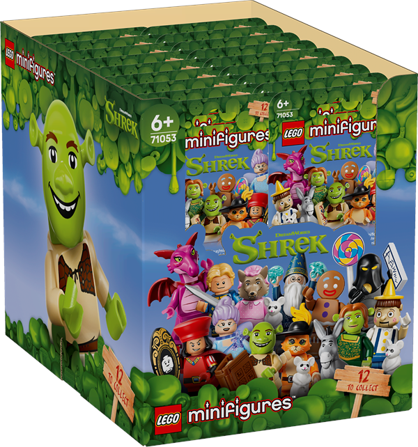 Minifigures Shrek Series Mystery Box Toy 71053 - 36 pcs.